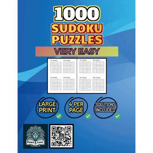 1000 VERY EASY Sudoku Puzzles