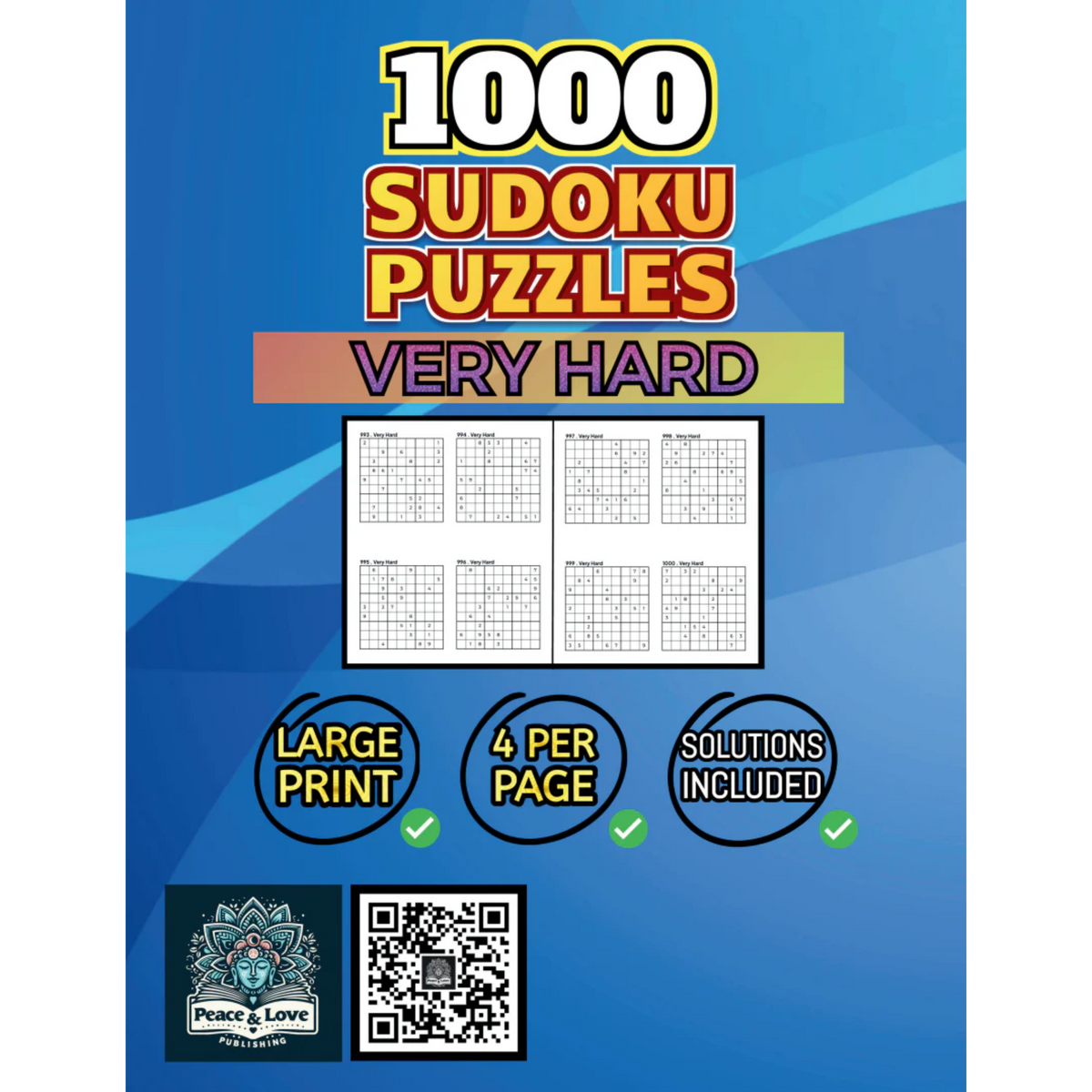 1000 VERY HARD Sudoku Puzzles