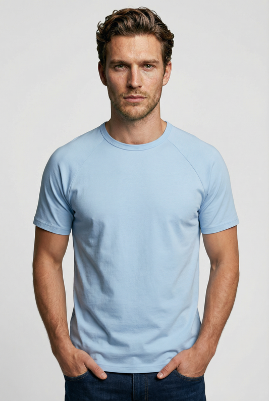 Hoxton T-shirt - Sky Blue
