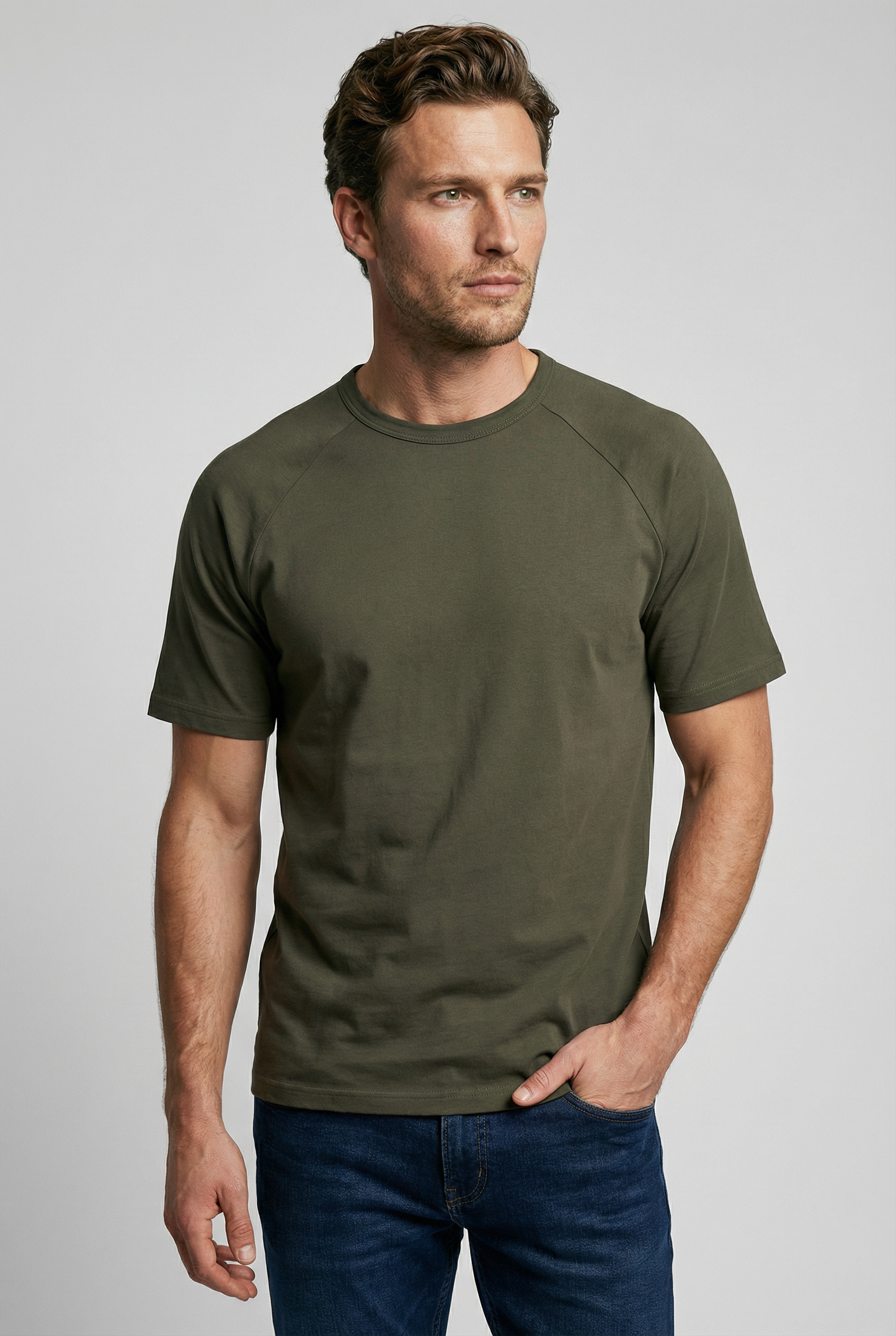 Hoxton T-shirt - Olive