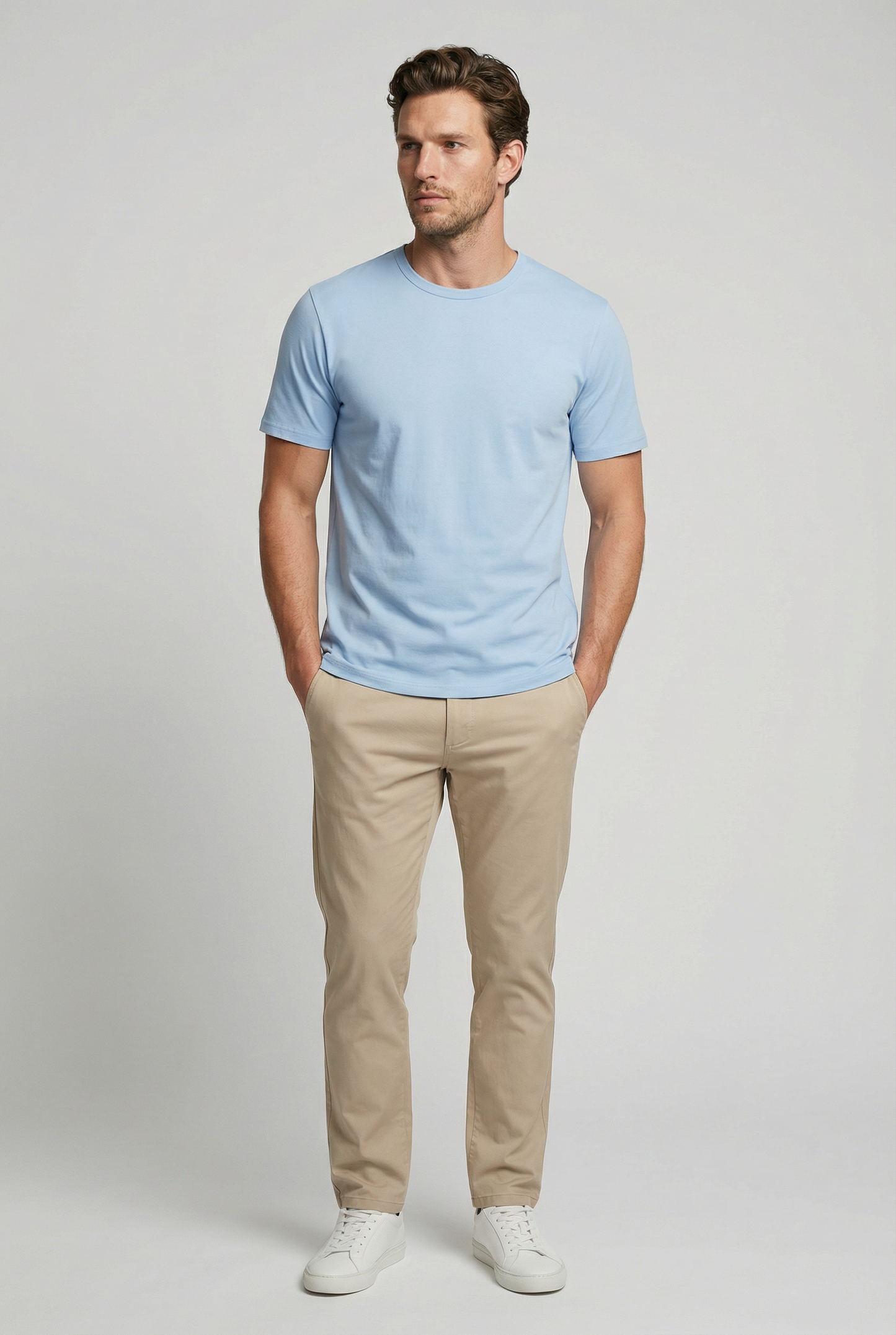 Trueman T-Shirt - Sky Blue