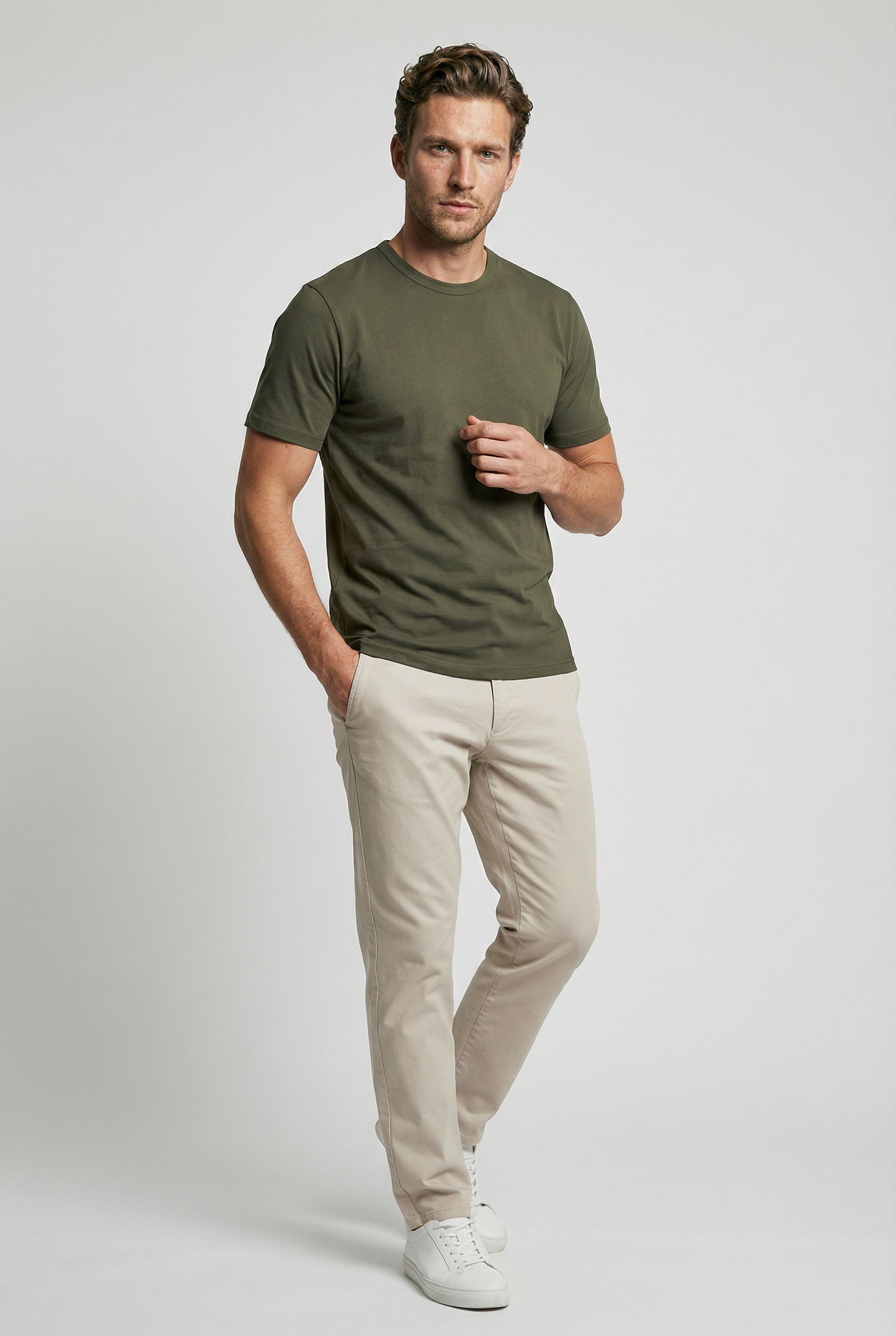 Trueman Regular Fit T-Shirt - Olive