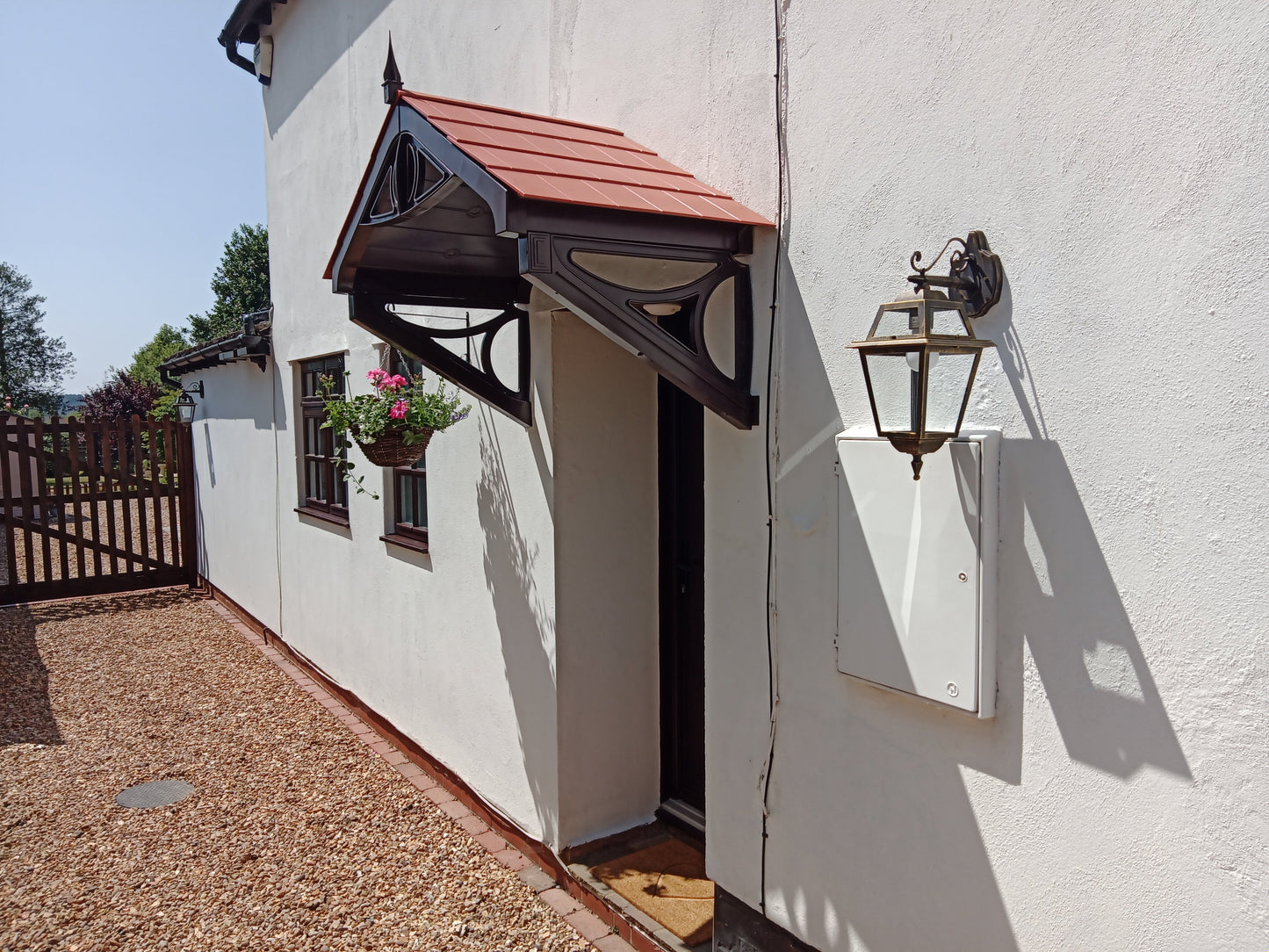 Rockingham Door Canopy 149cm - Flat Pack Porch Canopy