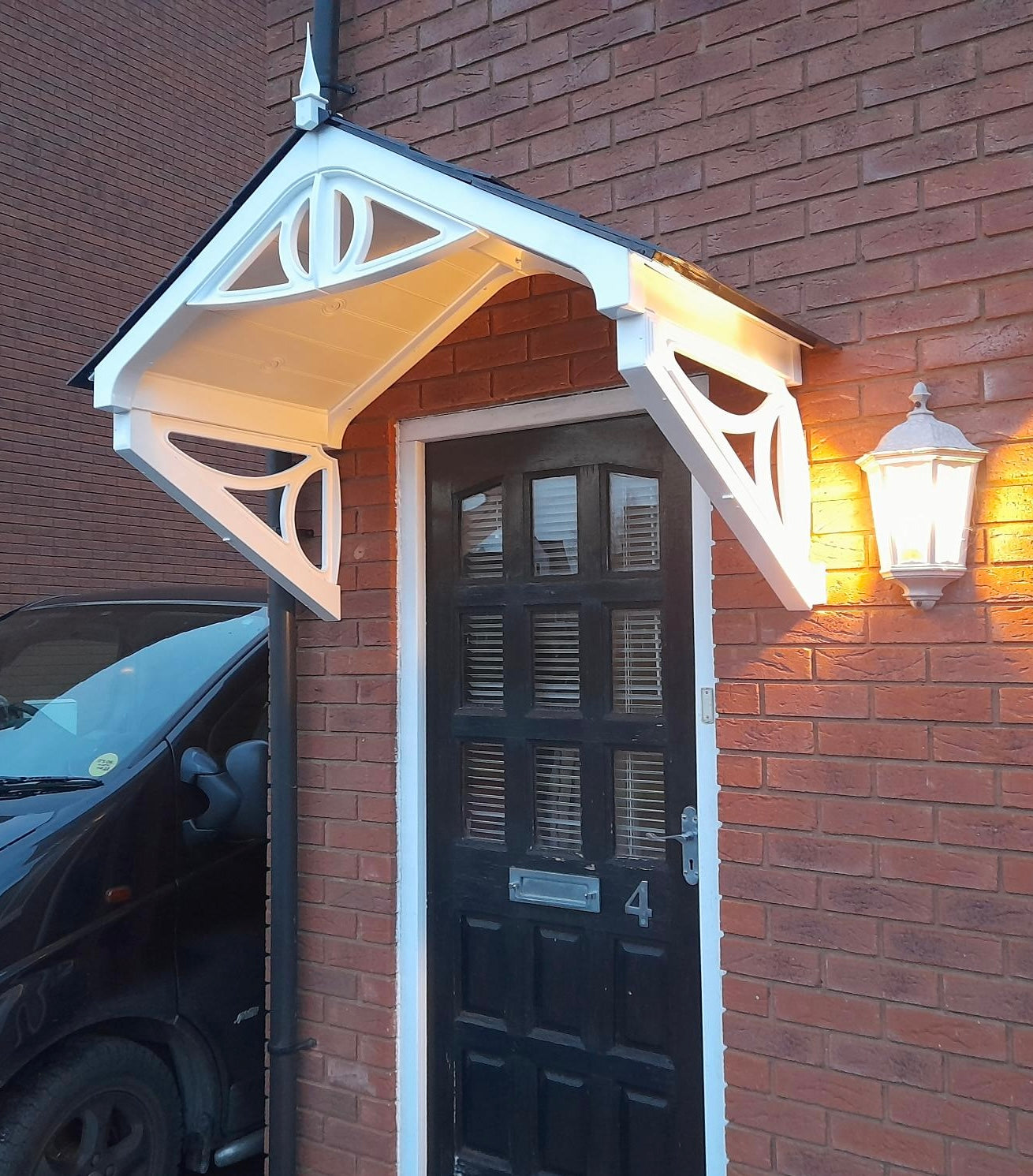 Rockingham Door Canopy 149cm - Flat Pack Porch Canopy