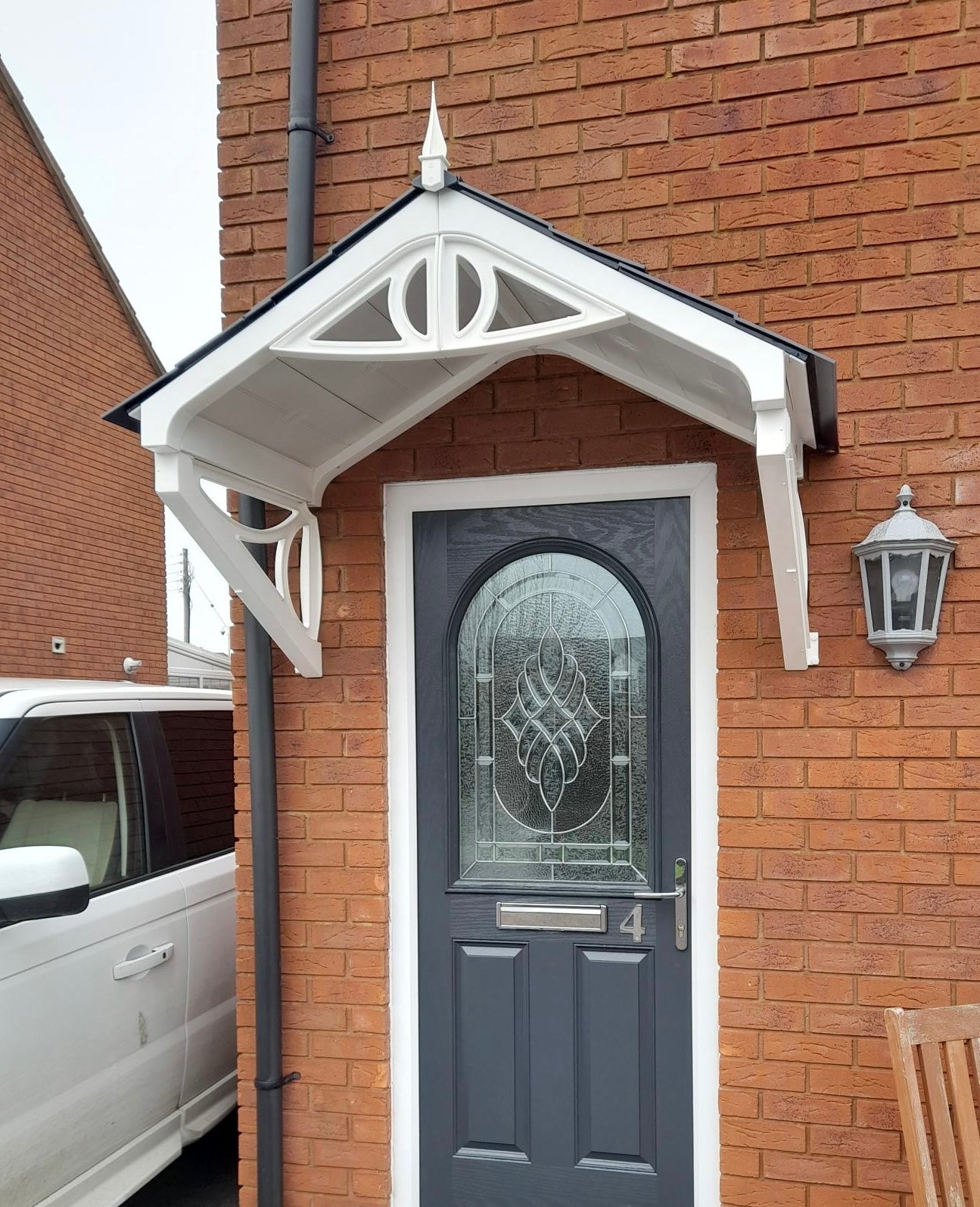 Rockingham Door Canopy 149cm - Flat Pack Porch Canopy