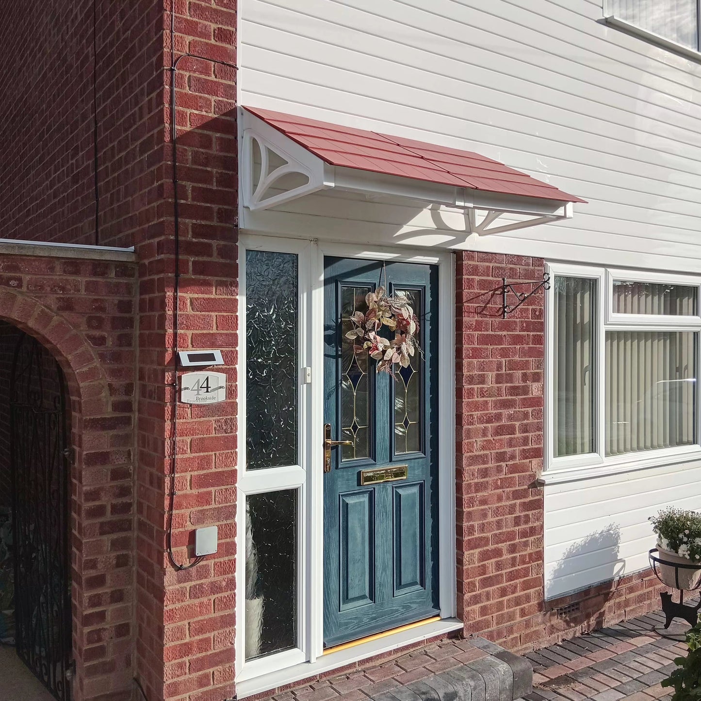 Cosgrove Lean-To Door Canopy - Flat Pack Porch Canopy