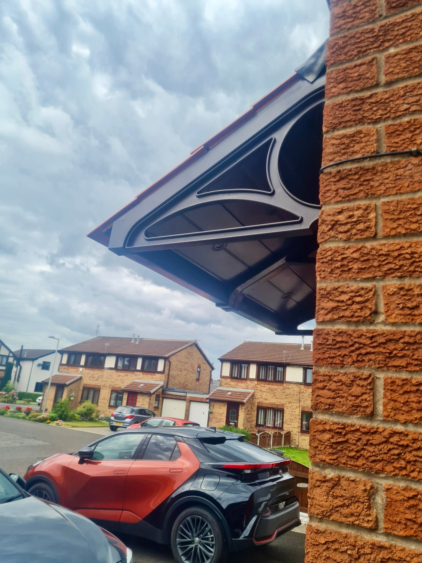Cosgrove Lean-To Door Canopy - Flat Pack Porch Canopy