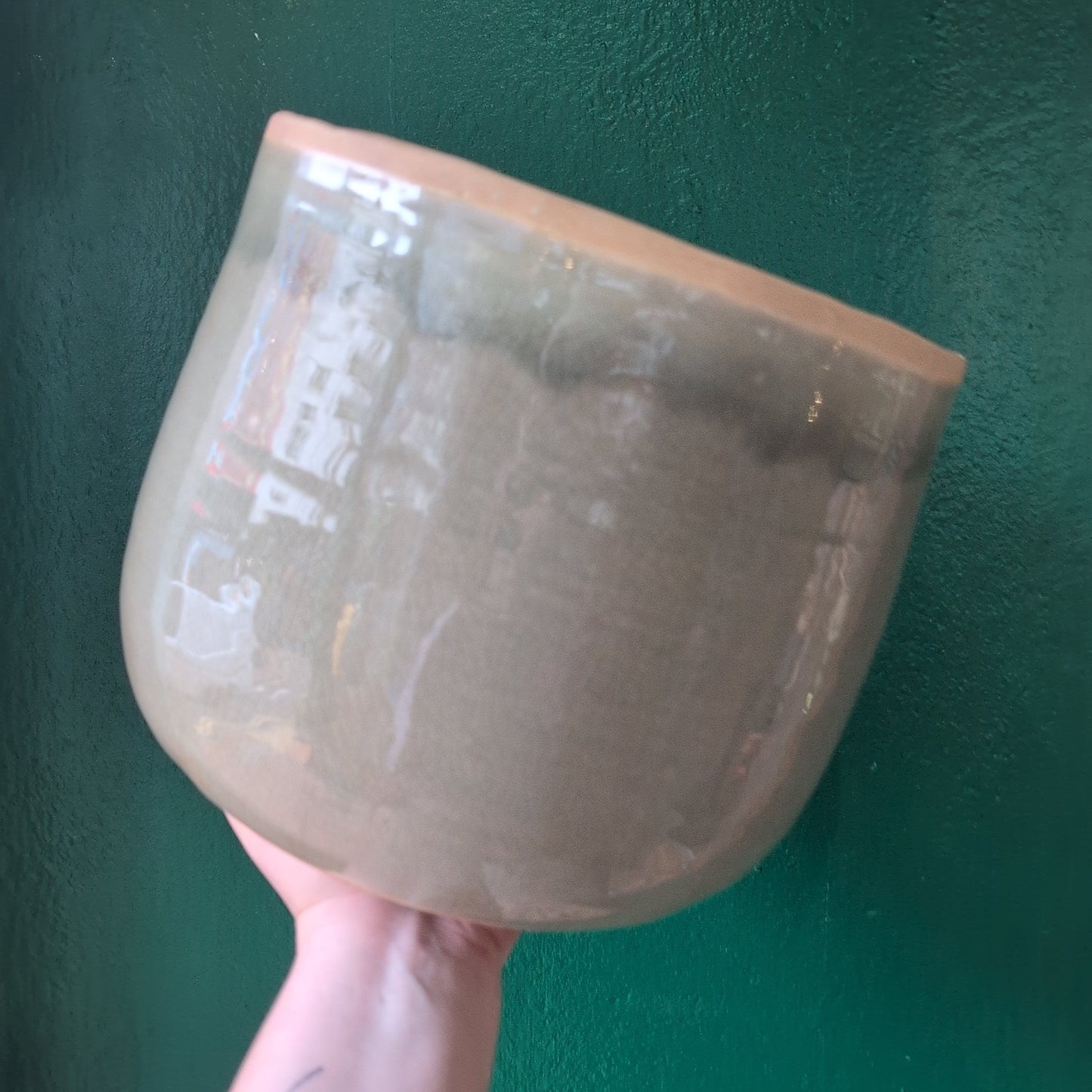 Como Glazed pots in Various Colours (Various sizes available)