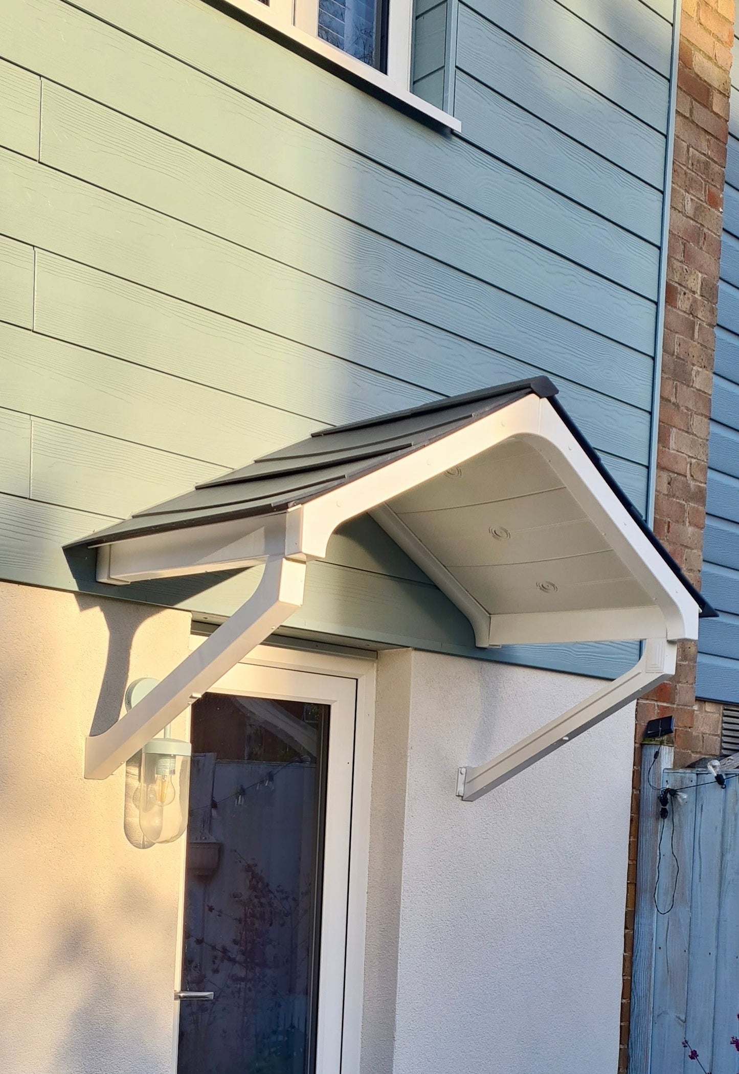 Apex Door Canopy 149cm - Flat Pack Porch Canopy