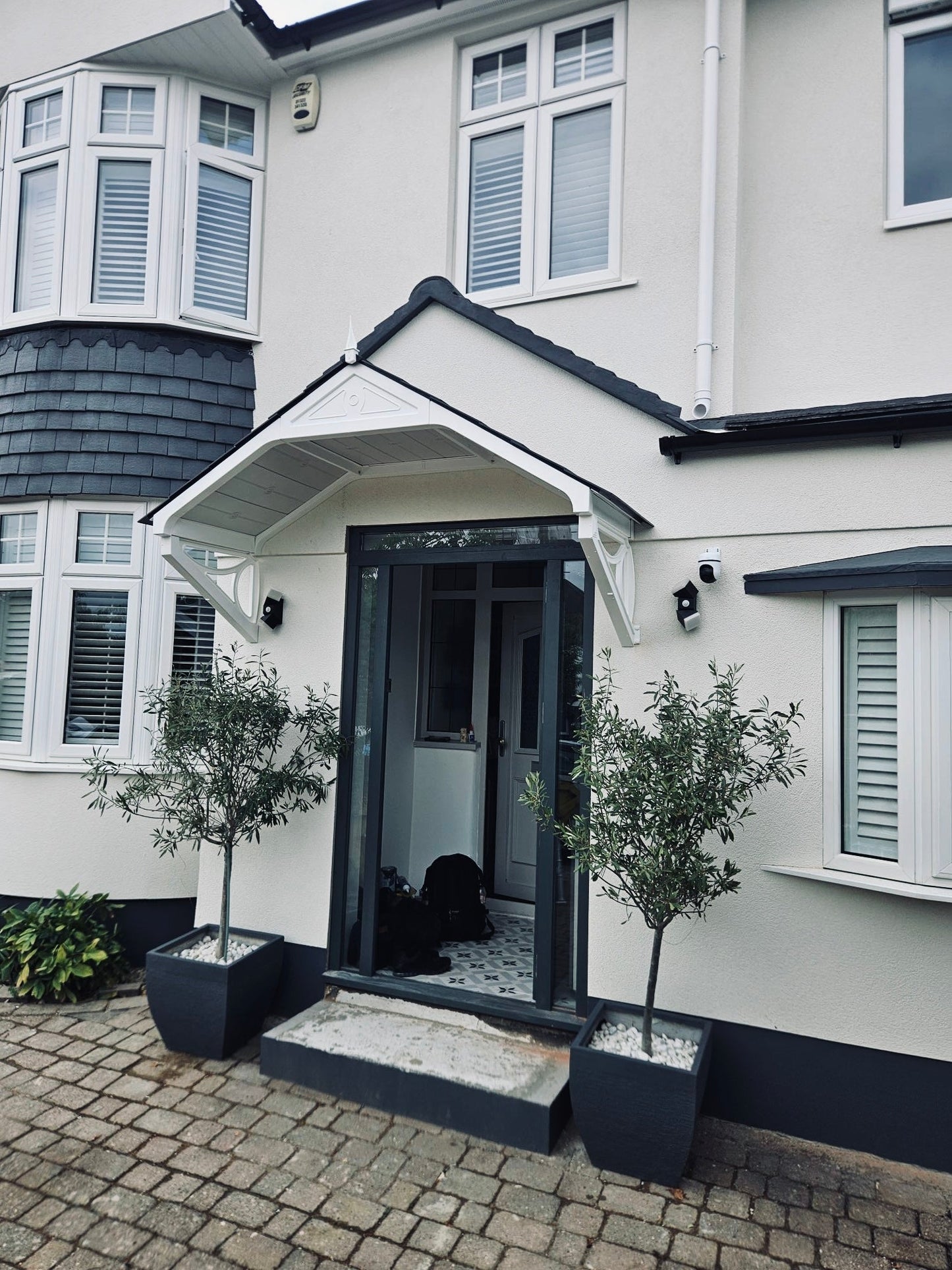 Highgate Wide Door Canopy 2195mm - Flat Pack Porch Canopy
