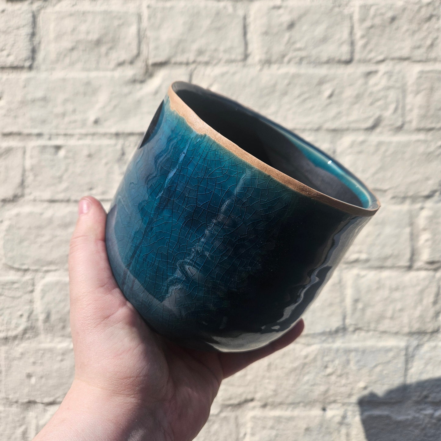 Como Glazed pots in Various Colours (Various sizes available)