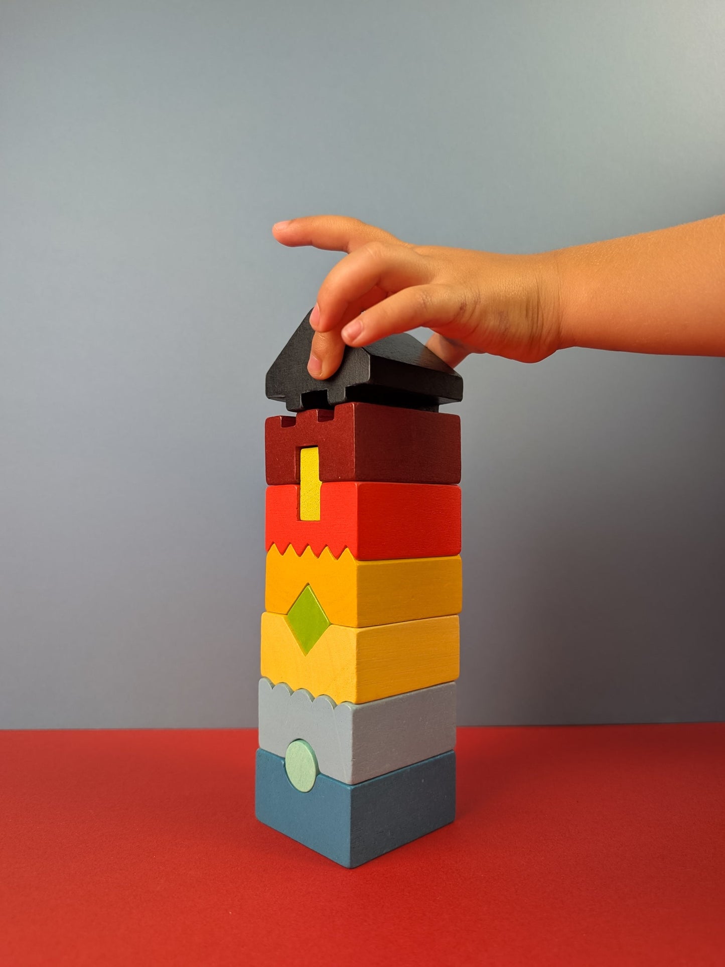 Colourful Stacking Tower