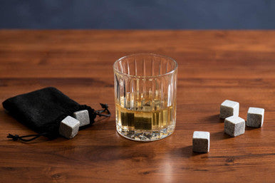 Wilson Set Of 9 Granite Ice Rocks