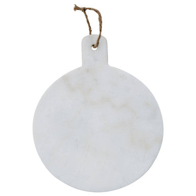 Round Marble Paddle Chopping and Serving Board | Kindia