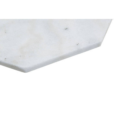 Kindia White Marble Octagonal Trivet