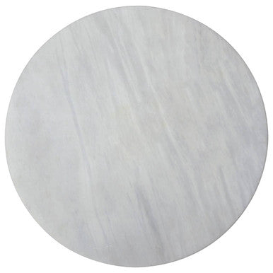 White Round Chopping and Serving Board | Salerno