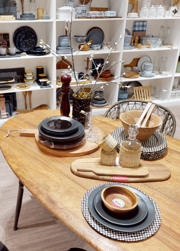 Salmo Red Marble Lazy Susan