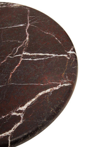 Salmo Red Marble Round Chopping And Serving Board