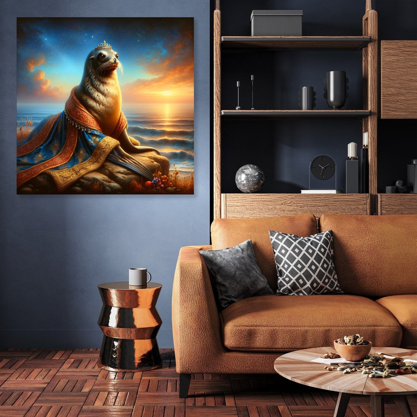 Regal Sea Lion Dusk Canvas