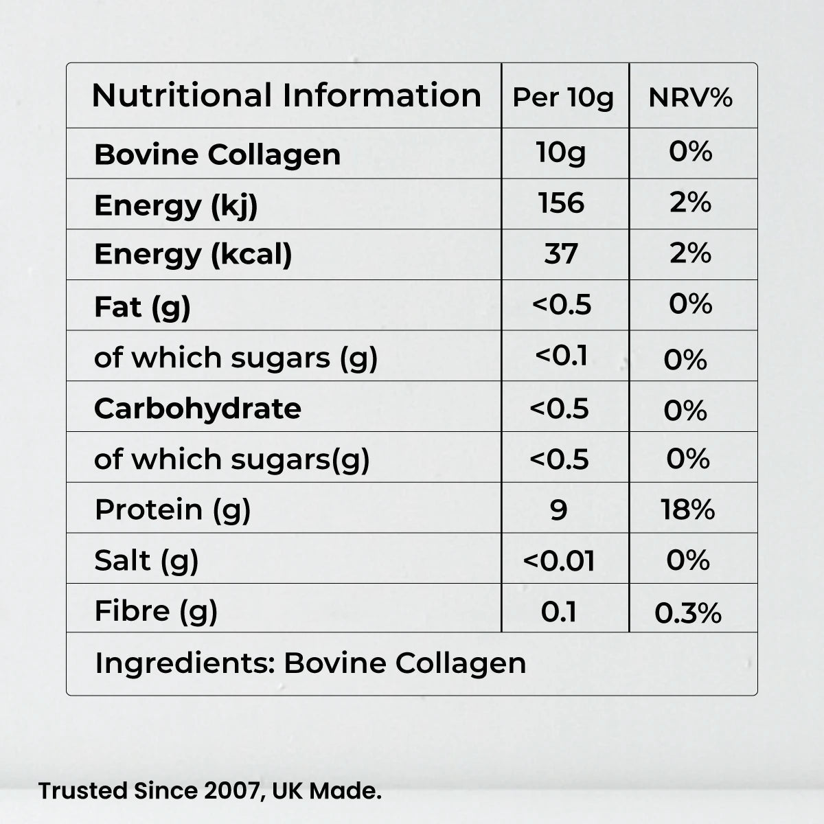 100% Pure Collagen Powder - Younger Skin, Stronger Joints, Better You
