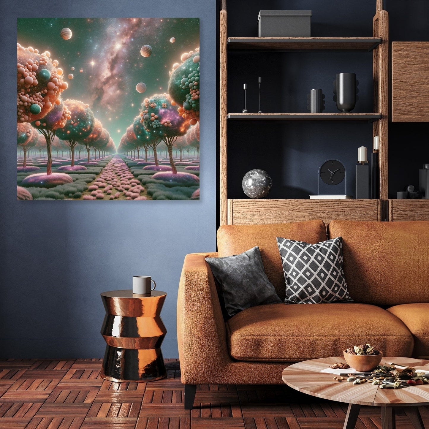 Cosmic Orchard Canvas