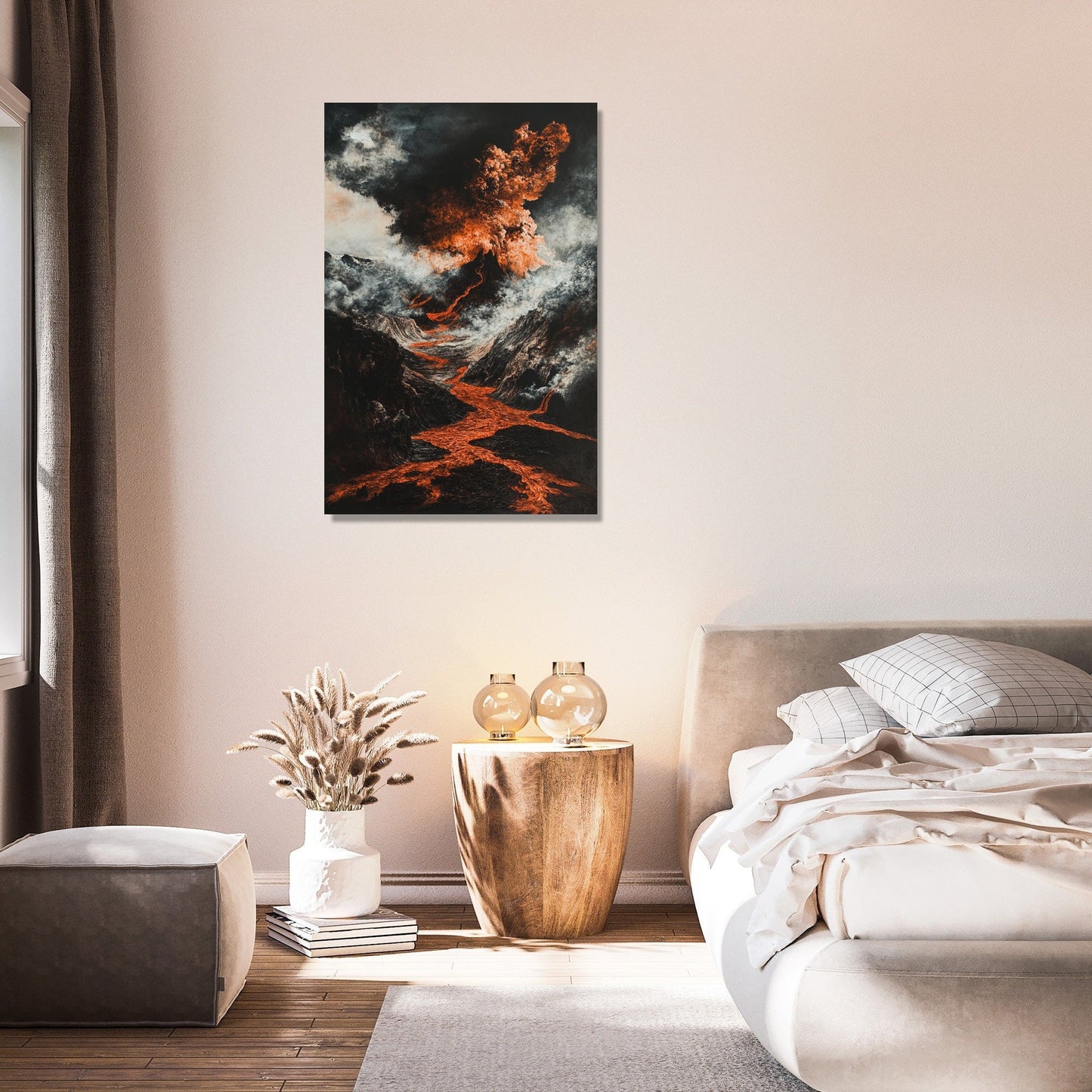 Eruption of Sorrow Canvas