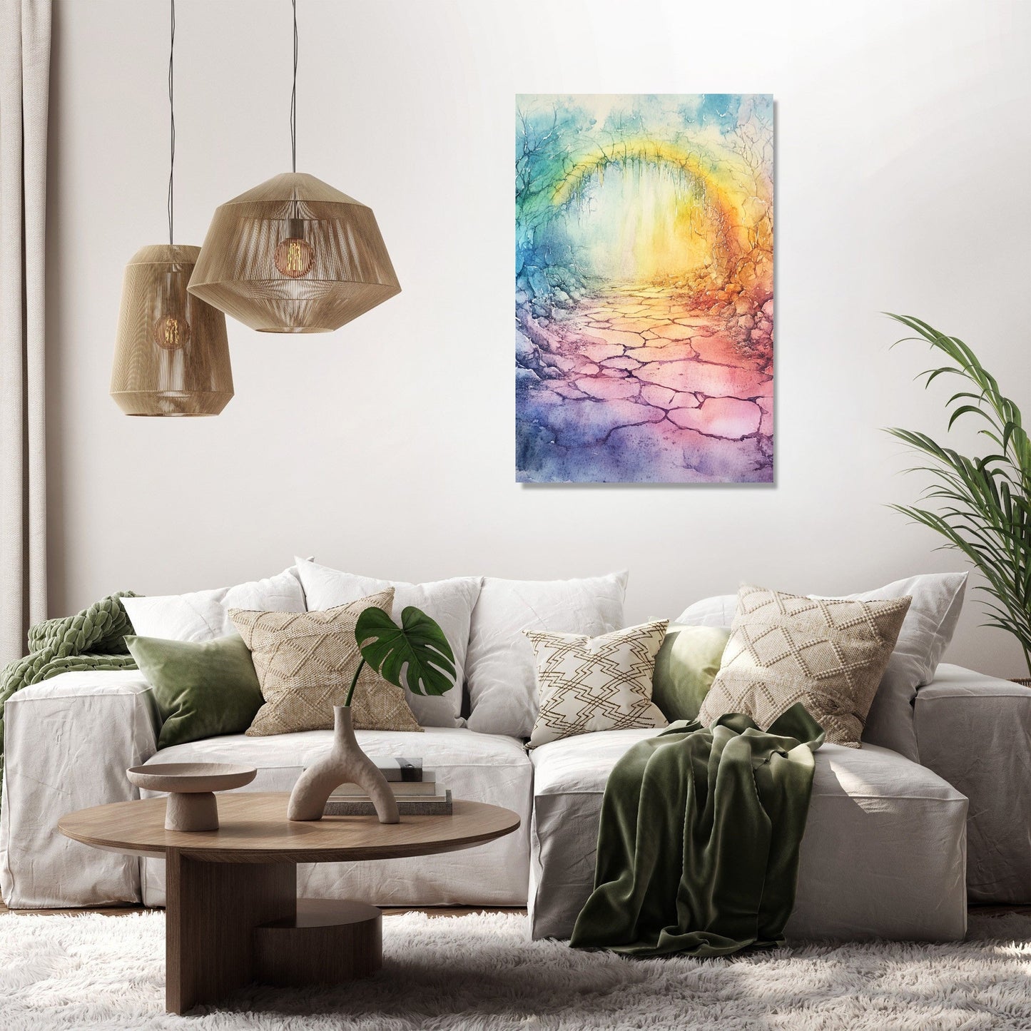 Shattered Memories Canvas