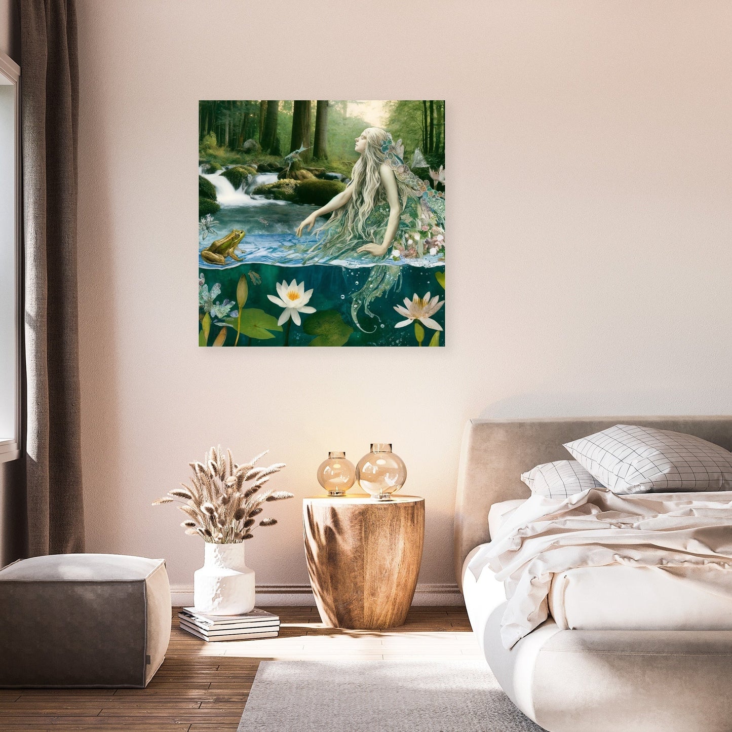 Forest Stream Undine Canvas