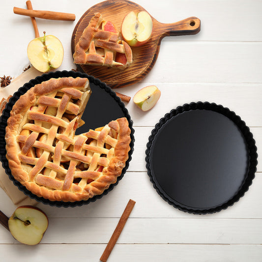 From Scratch Set Of Two Fluted Flan Tins