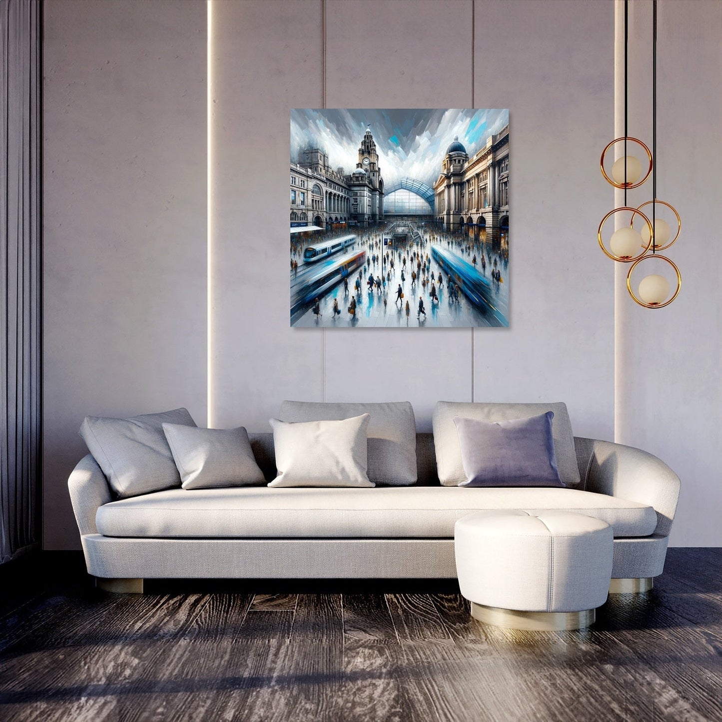 Liverpool Lime Street Passage Canvas