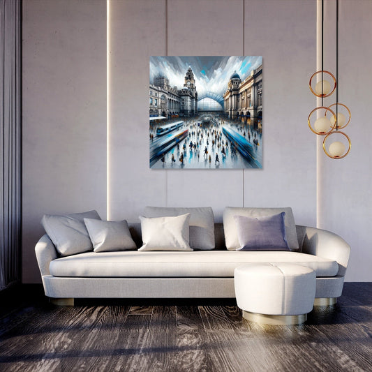Liverpool Lime Street Passage Canvas