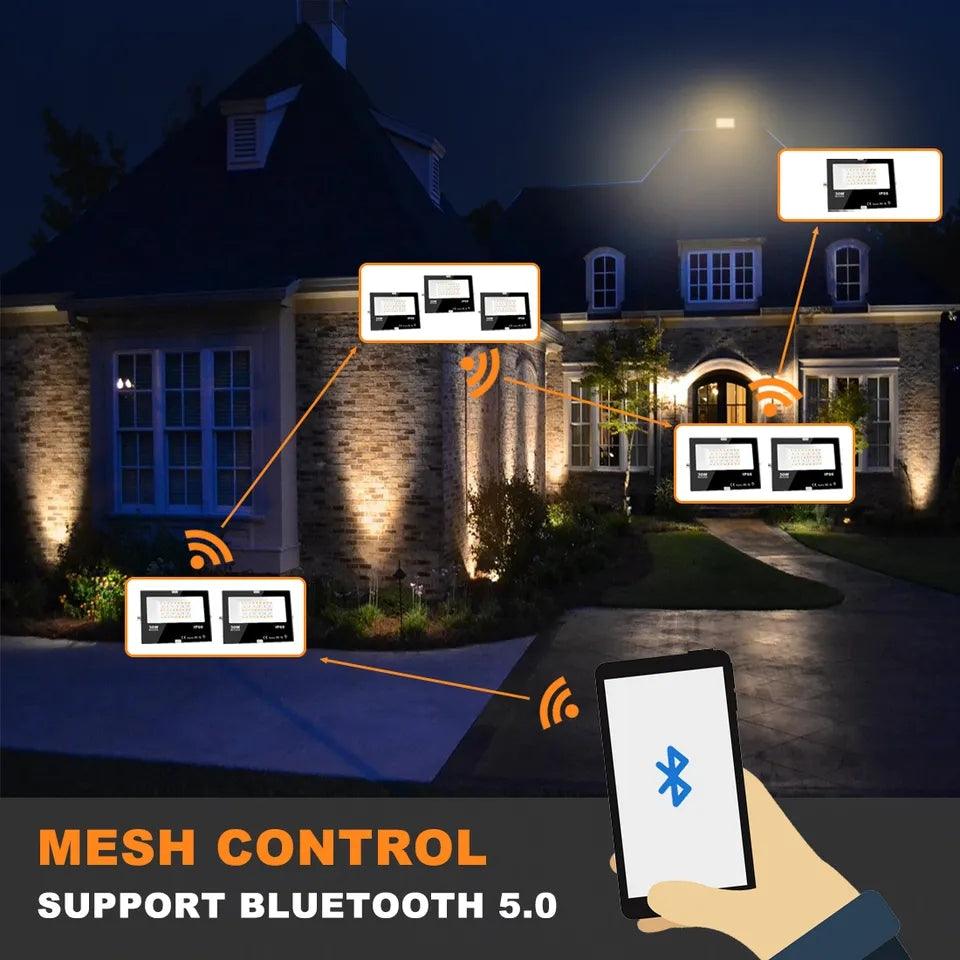 Ultimate Smart Bluetooth Floodlight LED Outdoor Multi Colour / Warm White