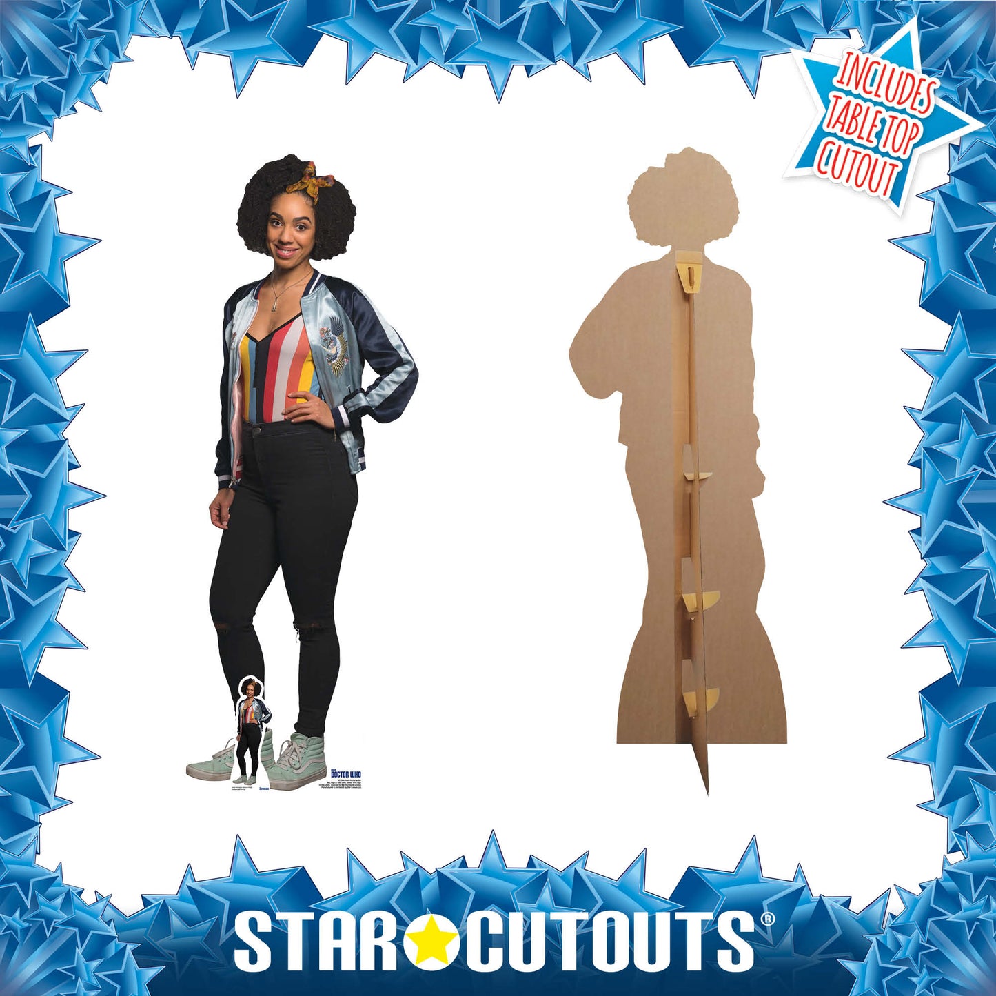 SC1048 Bill Doctor Who Cardboard Cut Out Height 168cm