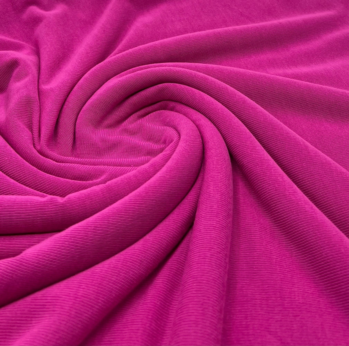 Magenta Lightweight Melange Knit Stretch Fabric