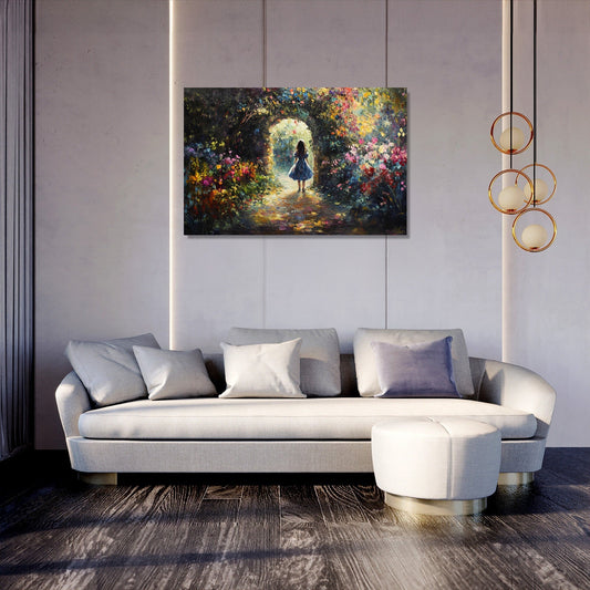Wonderland’s Threshold Canvas
