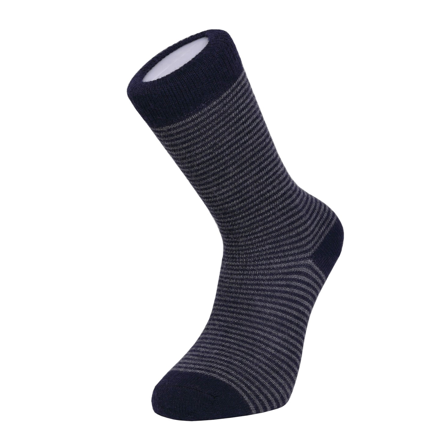 Harewood Fine Stripe Luxury Merino Everyday Socks - 4 Pair Bundle (2)