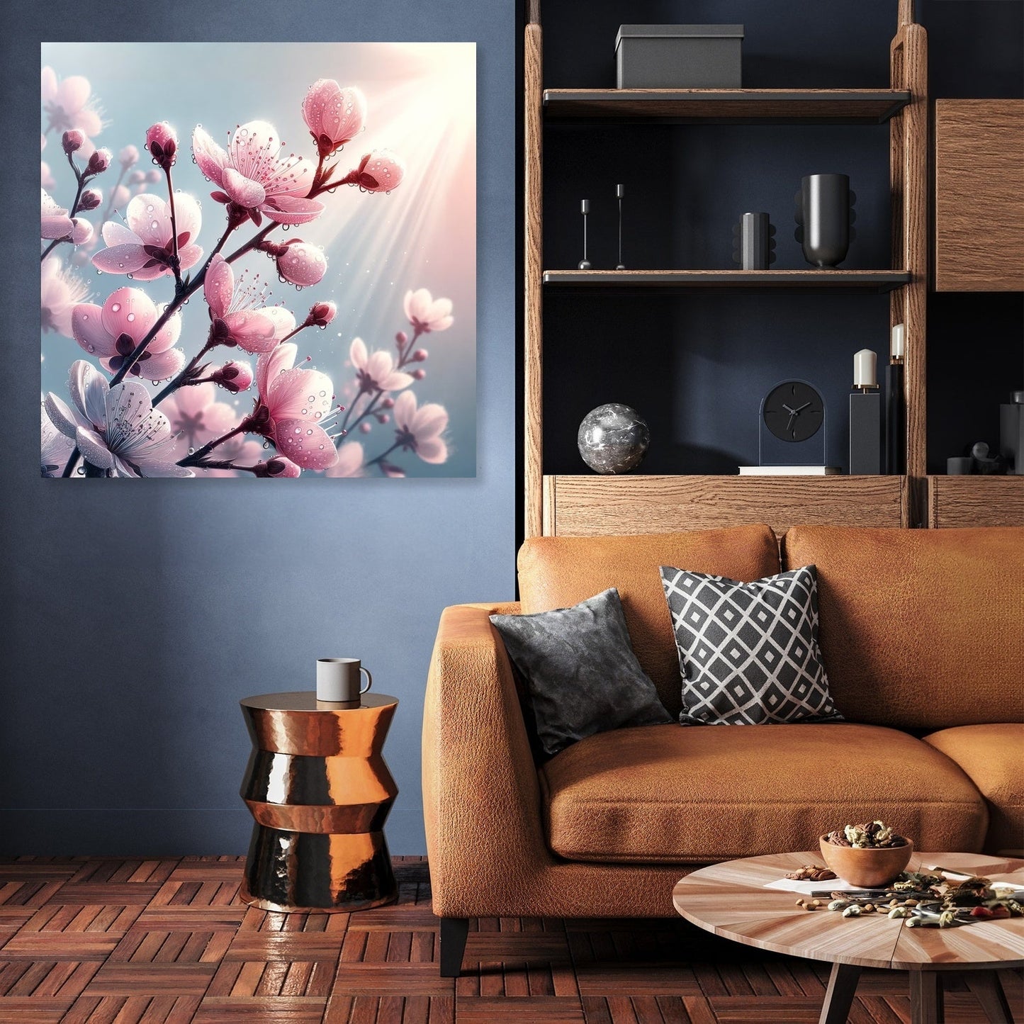 Dew-Kissed Blossoms Canvas
