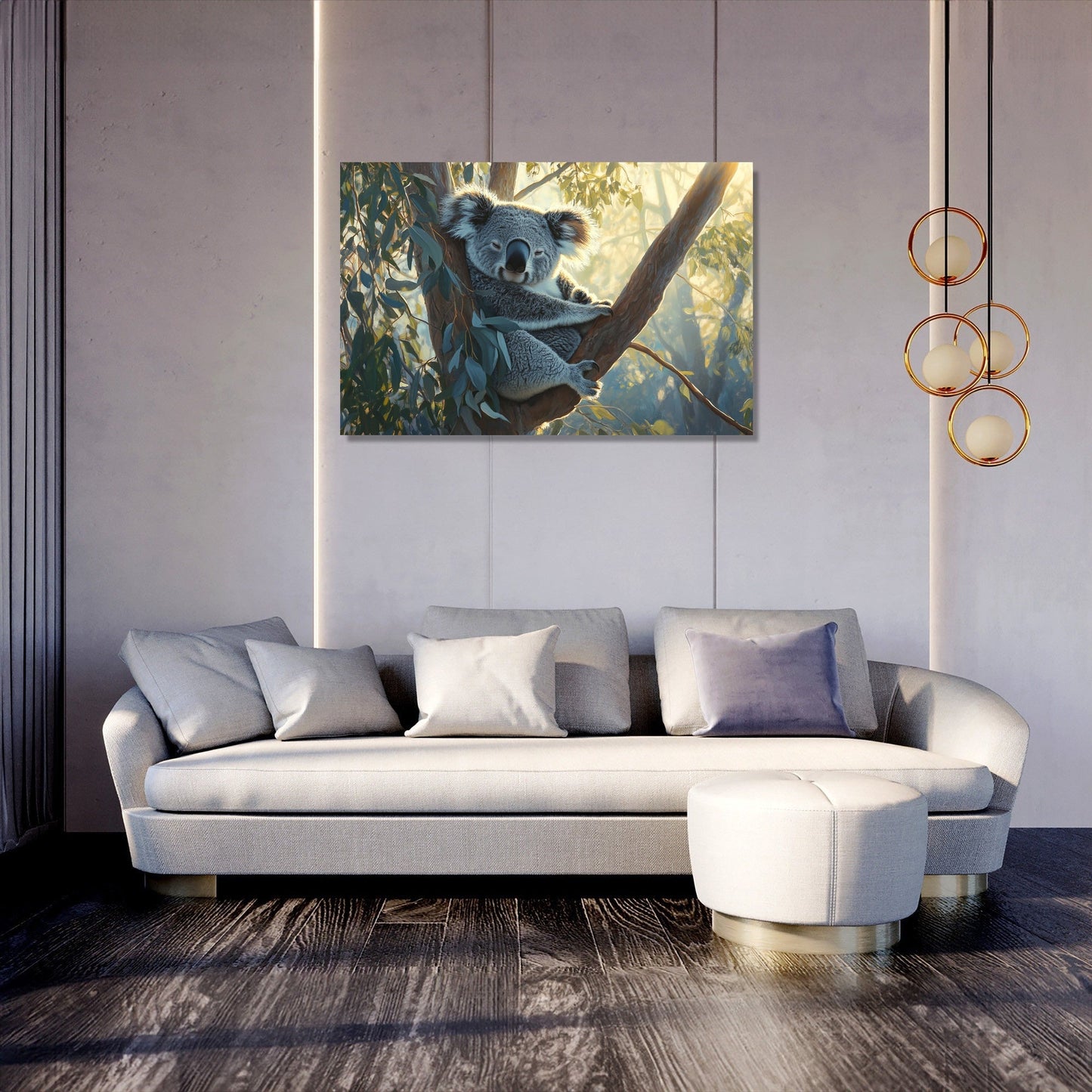 Koala Dawn Canvas