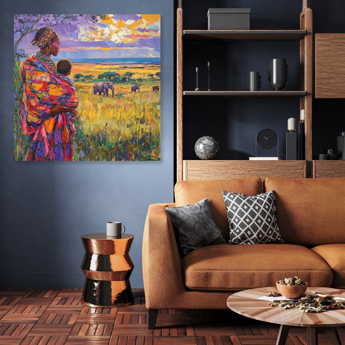 Warrior Mother Canvas