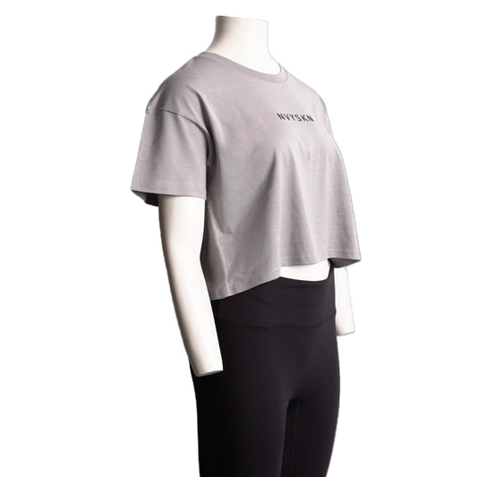 NVYSKN Womens Cotton Cropped T Shirt