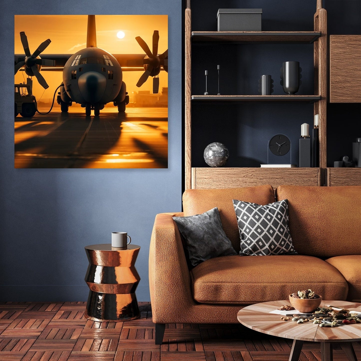 Golden Hour Mission Canvas