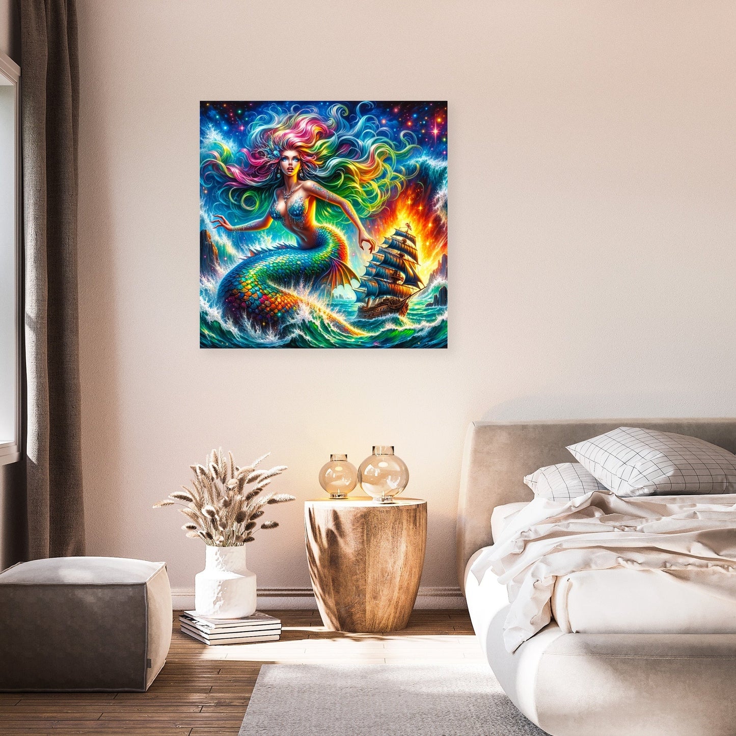 Siren's Call Mermaid Canvas