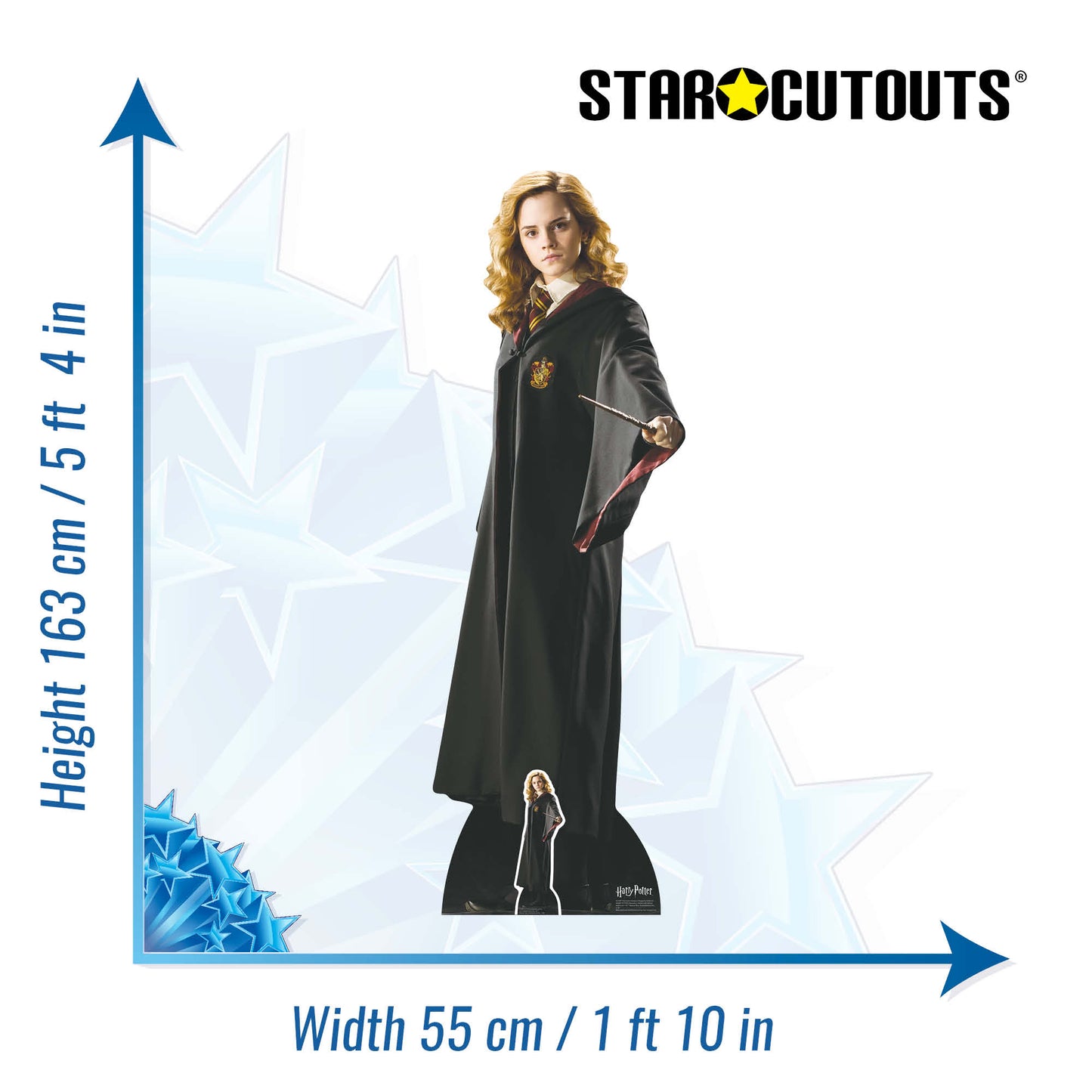 SC1087 Hermione Granger Hogwarts Emma Watson Cardboard Cutout Height 163cm