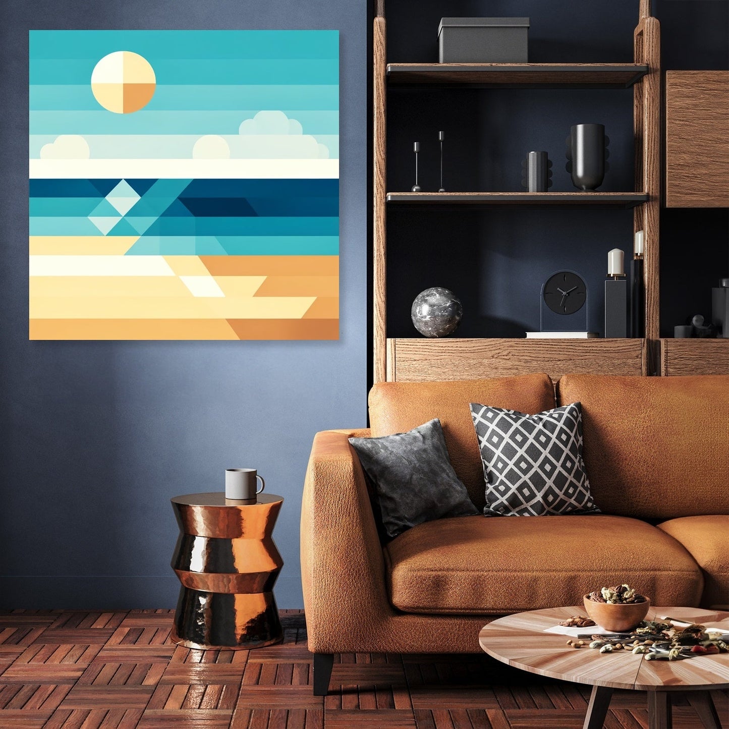 Coastal Calm Canvas