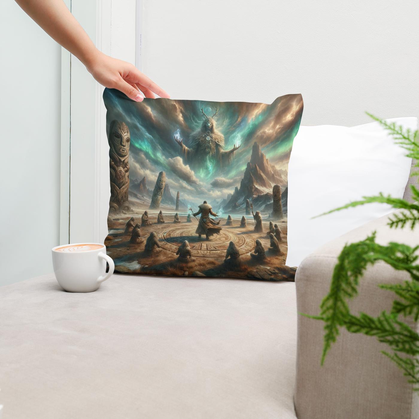 Elemental Ritual Cotton Cushion