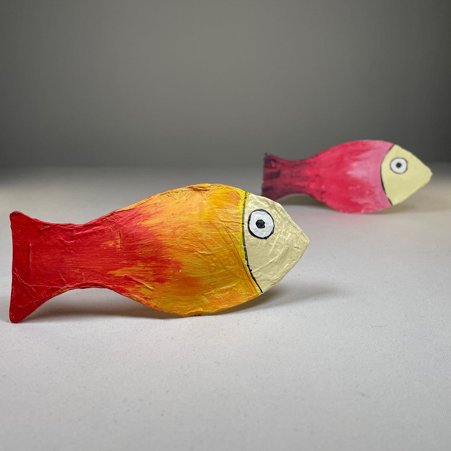 Colourful Fish Bauble - Handmade Ornament by Curious Rabbit ®