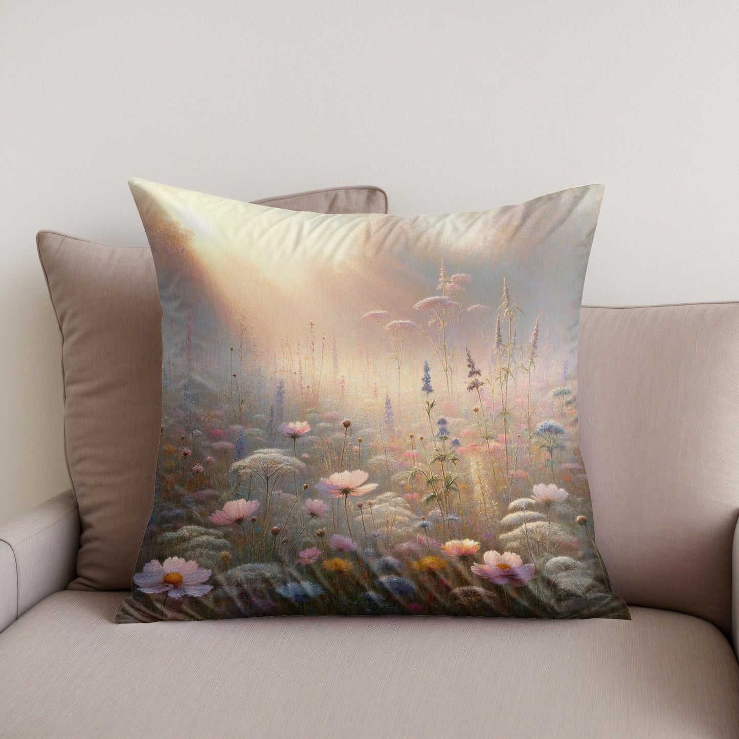 Dawn's Tranquility Cotton Cushion