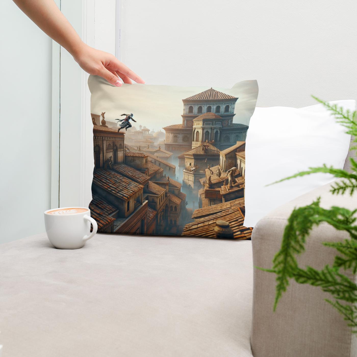 Parkour Pursuit Cotton Cushion
