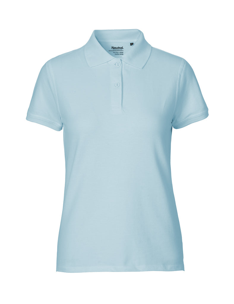 Fairtrade Organic Polo Shirt: Womens