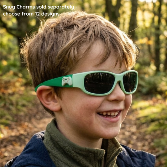 Forest Green Kids Sunglasses | Signature Lens | Snug Fit | 3-5 Years